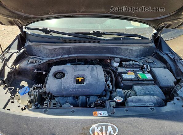 KNDEPCAA5M7129052 2021 KIA SELTOS Charcoal Вид підкапотного простору