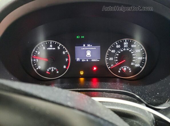 KNDEPCAA5M7202288 2021 KIA SELTOS White Вид щитка приладів