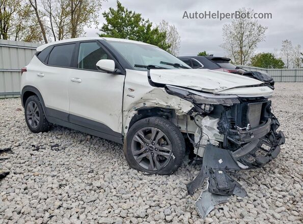 KNDEPCAA5N7233932 2022 KIA SELTOS White Передня права чверть