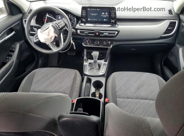 KNDEPCAA5N7233932 2022 KIA SELTOS White Вид панелі приладів