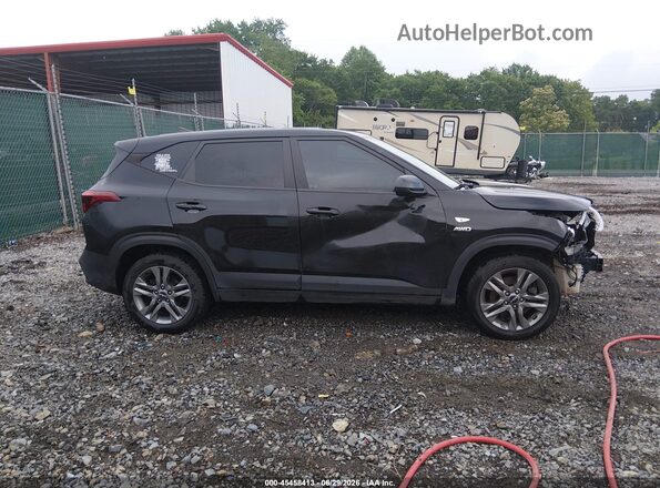 KNDEPCAA5N7252285 2022 KIA SELTOS Black Սալոնի 360 աստիճան տեսք