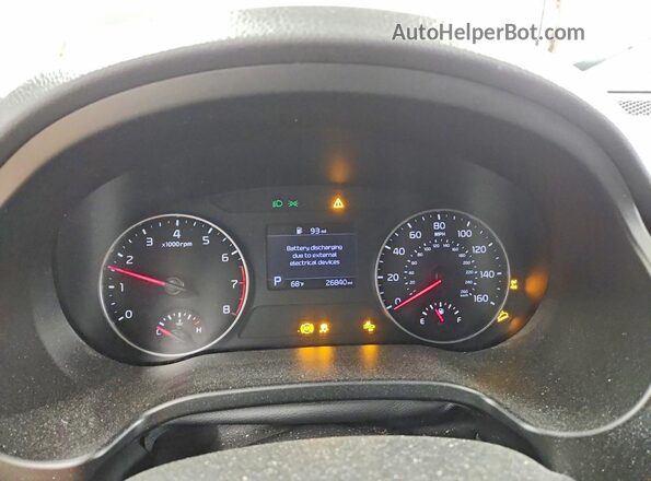 KNDEPCAA5P7430795 2023 KIA SELTOS White Вид щитка приладів