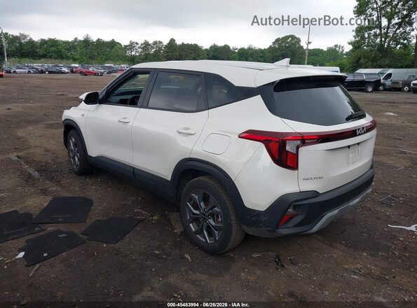KNDEPCAA5R7575905 2024 KIA SELTOS Белый Задняя левая четверть
