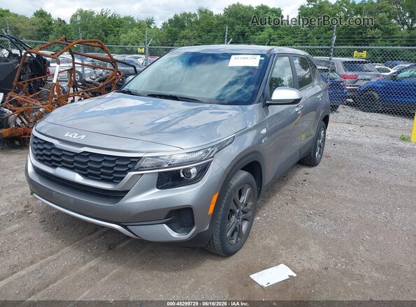 KNDEPCAA6P7386063 2023 KIA SELTOS Gray Front left