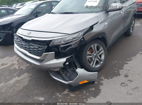KNDEPCAA7M7220758 2021 KIA SELTOS Серый Вид спереди