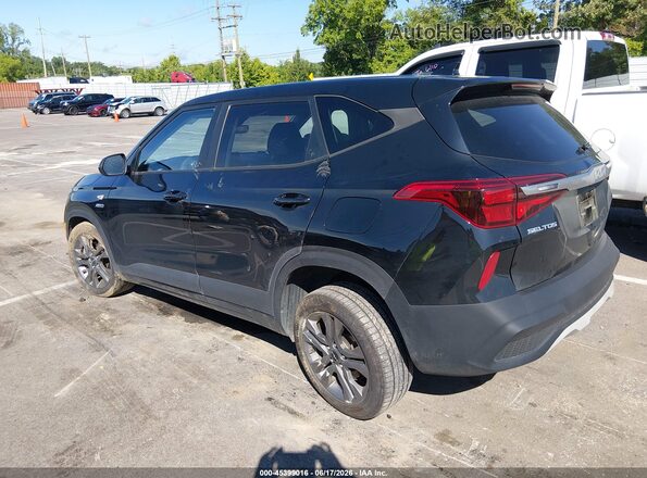 KNDEPCAA7P7371345 2023 KIA SELTOS Black უკანა მარცხენა