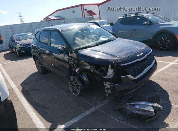 KNDEPCAA7P7371345 2023 KIA SELTOS Black უკანა სალონის ხედი