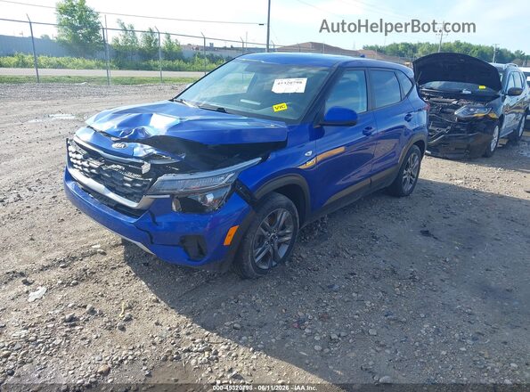 KNDEPCAA8M7178410 2021 KIA SELTOS Blue Front left