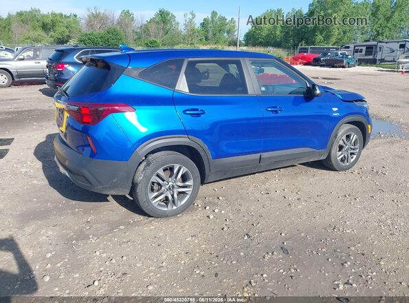 KNDEPCAA8M7178410 2021 KIA SELTOS Blue Rear right