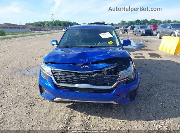KNDEPCAA8M7178410 2021 KIA SELTOS Blue Rear interior view