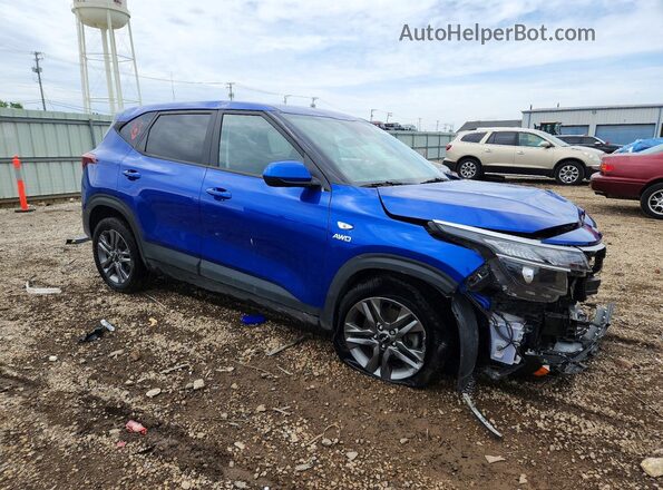 KNDEPCAA8P7380412 2023 KIA SELTOS Blue Przód prawy