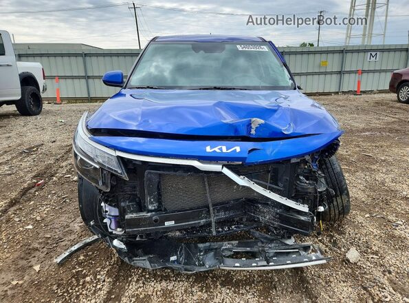 KNDEPCAA8P7380412 2023 KIA SELTOS Blue Widok z przodu