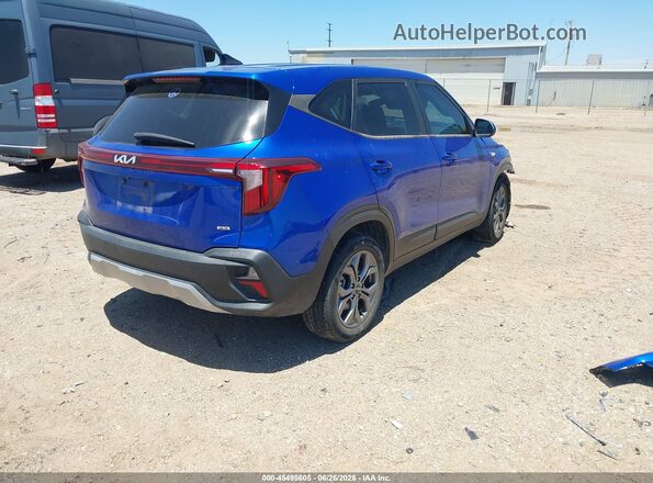 KNDEPCAA8R7640696 2024 KIA SELTOS Синий Задняя правая четверть