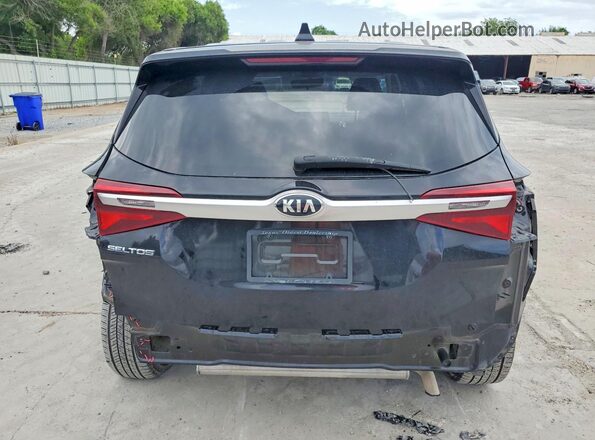 KNDEPCAAXM7047172 2021 KIA SELTOS Черный Вид сзади
