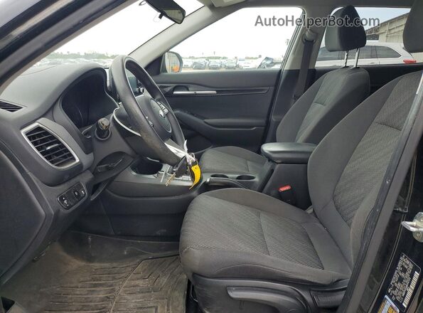 KNDEPCAAXM7047172 2021 KIA SELTOS Черный Вид салона спереди