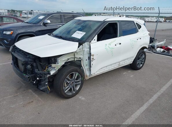 KNDEPCAAXN7334206 2022 KIA SELTOS White Передня ліва чверть