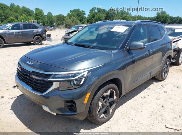 KNDER2AA9S7784834 2025 KIA SELTOS Gray Vista tres cuartos delantera izquierda