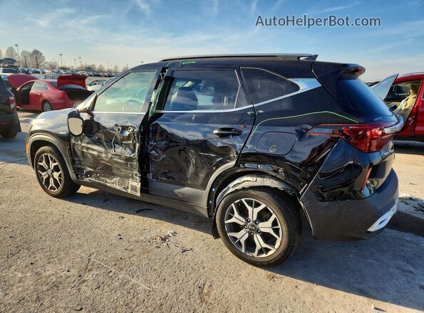 KNDERCAA1M7217591 2021 KIA SELTOS Black Задня ліва чверть