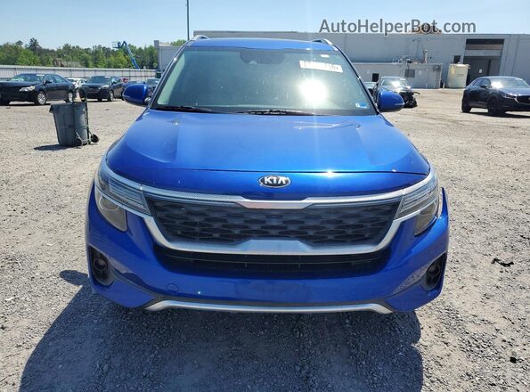 KNDERCAA2M7075767 2021 KIA SELTOS Blue 