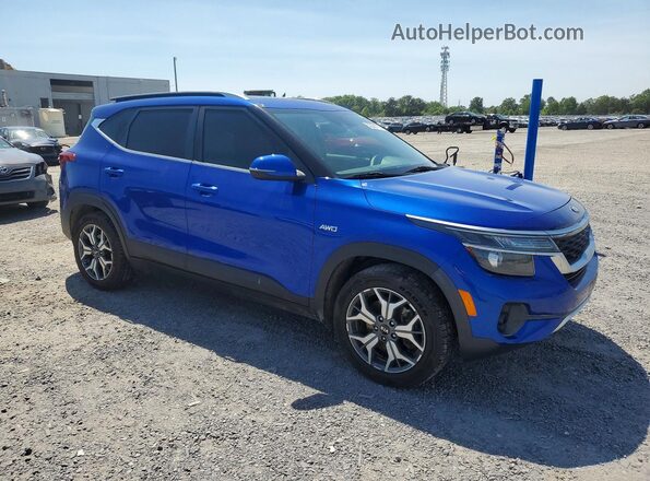 KNDERCAA2M7075767 2021 KIA SELTOS Blue 