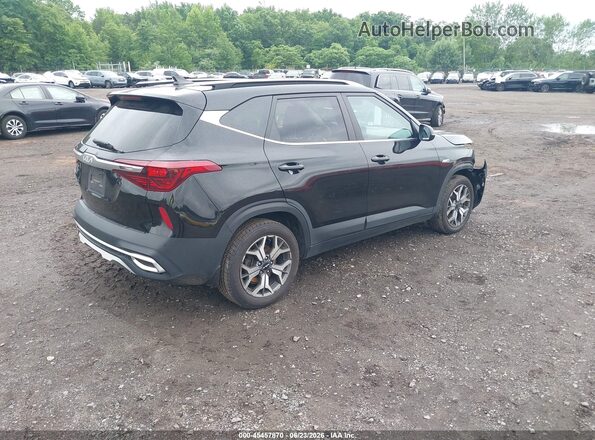 KNDERCAA2P7378875 2023 KIA SELTOS Черный Задняя правая четверть