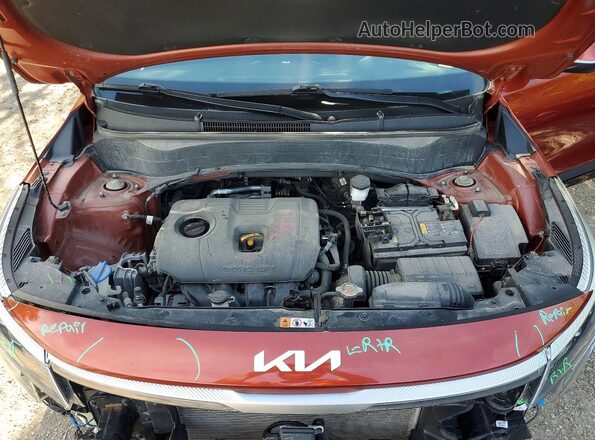 KNDERCAA3N7289474 2022 KIA SELTOS Burgundy 