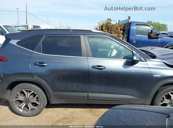 KNDERCAA3N7295596 2022 KIA SELTOS Gray უკანა სალონის ხედი