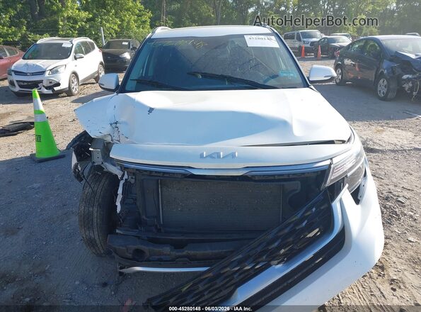KNDERCAA3P7387231 2023 KIA SELTOS White Вид щитка приладів