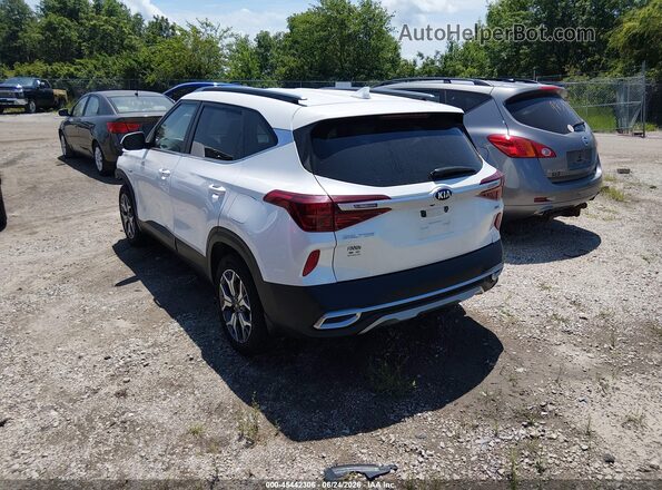KNDERCAA4M7118005 2021 KIA SELTOS White უკანა მარცხენა