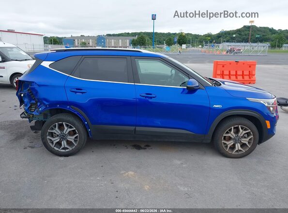 KNDERCAA6P7447504 2023 KIA SELTOS Blue Widok wnętrza 360 stopni