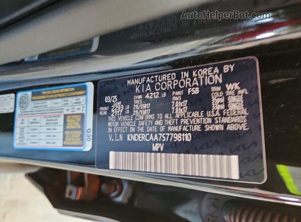 KNDERCAA7S7798110 2025 KIA SELTOS Black 