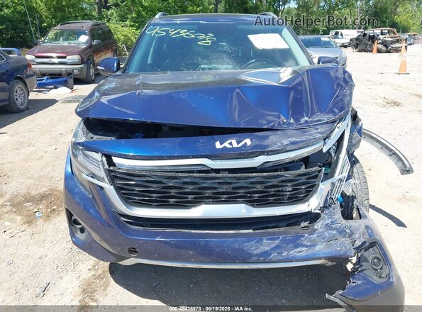 KNDERCAA8N7316569 2022 KIA SELTOS Blue Vista del salpicadero