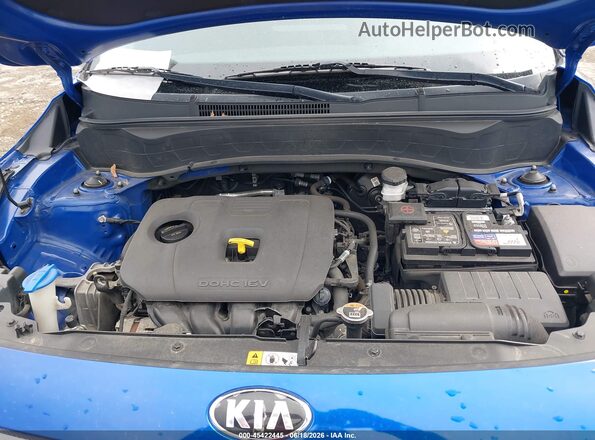 KNDERCAA9M7186171 2021 KIA SELTOS Blue Widok z tyłu