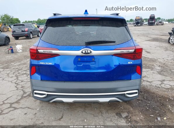 KNDERCAA9M7186171 2021 KIA SELTOS Blue 