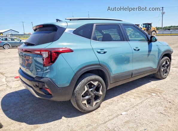 KNDERCAAXS7690662 2025 KIA SELTOS Turquoise Rear right