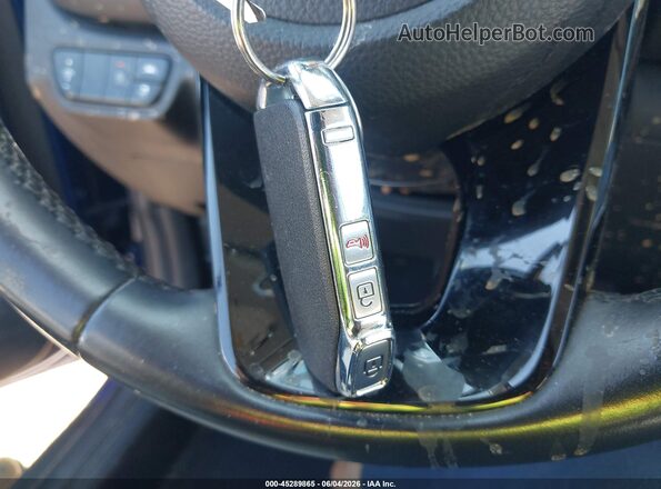 KNDETCA20M7156809 2021 KIA SELTOS Blue Vista del salpicadero