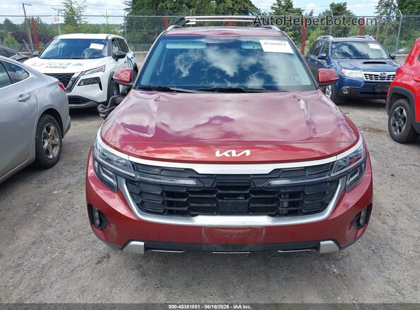 KNDETCA71R7493783 2024 KIA SELTOS Brown Widok zestawu wskaźników