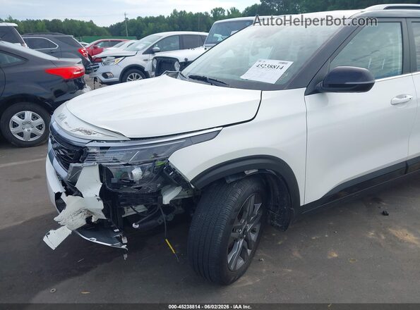 KNDEU2AA2N7282346 2022 KIA SELTOS White Widok zestawu wskaźników