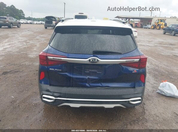 KNDEU2AA4M7076282 2021 KIA SELTOS Blue 