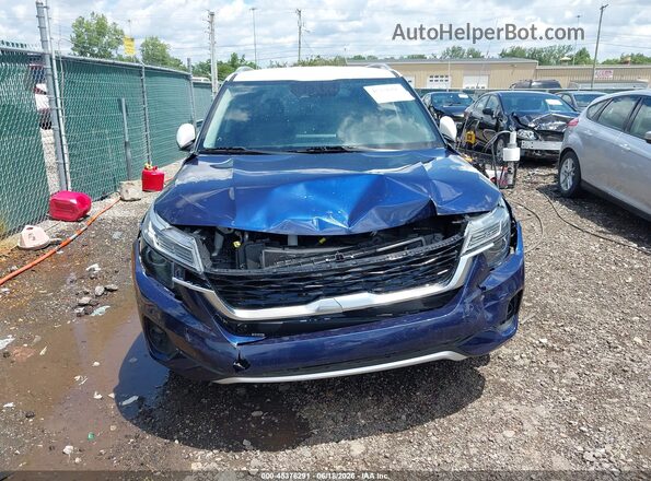 KNDEU2AA5P7376885 2023 KIA SELTOS Dark Blue Вид спереду