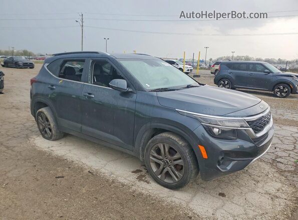 KNDEU2AA6M7101215 2021 KIA SELTOS Gray წინა მარჯვენა