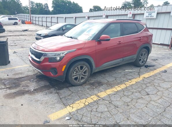 KNDEU2AAXM7215069 2021 KIA SELTOS Red Front left