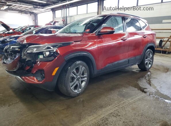 KNDEUCAA0N7266152 2022 KIA SELTOS Red 