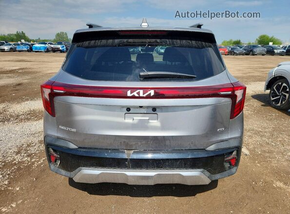 KNDEUCAA2S7698348 2025 KIA SELTOS Gray Vista trasera