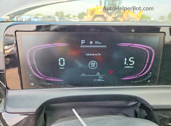 KNDEUCAA2S7698348 2025 KIA SELTOS Gray Vista del cuadro de instrumentos