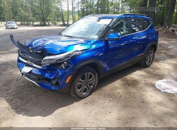 KNDEUCAA3P7350193 2023 KIA SELTOS Blue Front left