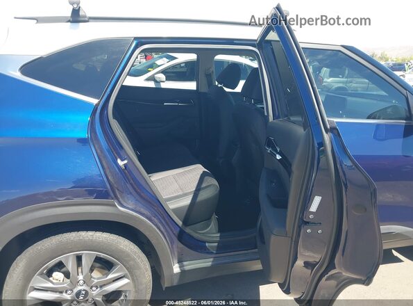 KNDEUCAAXM7201209 2021 KIA SELTOS Blue VIN კოდის სტიკერის ხედი