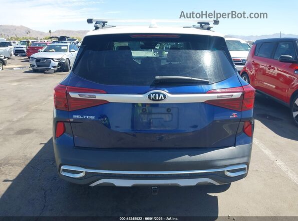 KNDEUCAAXM7201209 2021 KIA SELTOS Blue 