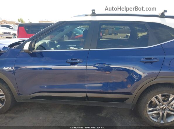 KNDEUCAAXM7201209 2021 KIA SELTOS Blue უკანა სალონის ხედი