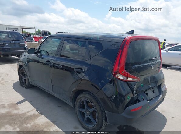 KNDJ22AUXM7139030 2021 KIA SOUL Black Trasero izquierdo